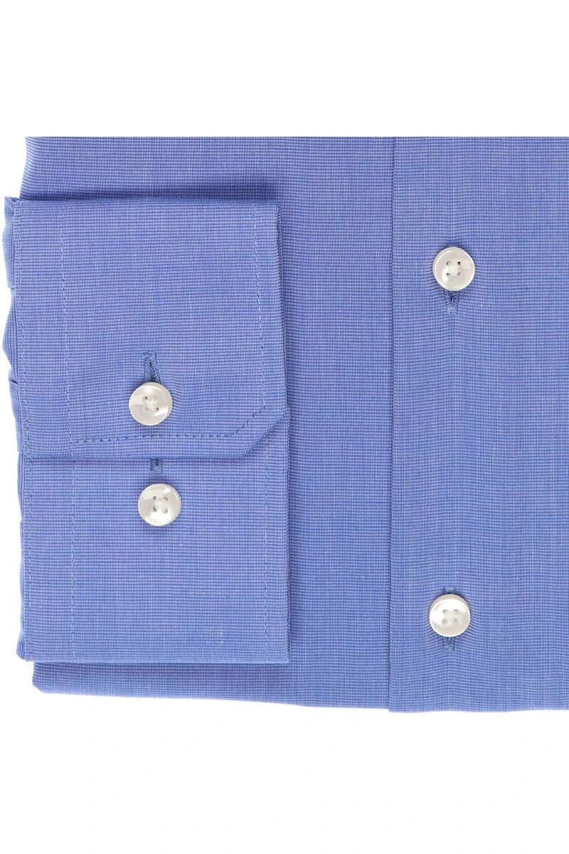 Seidensticker Regular Fit Hemd Blau, Einfarbig 5 Seidensticker Regular Fit Hemd Blau, Einfarbig – Bild 3
