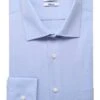 Seidensticker Regular Fit Hemd Hellblau/weiss, Faux-uni