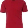 Casa Moda CasualCasual Fit T-Shirt Rundhals Bordeaux,Einfarbig