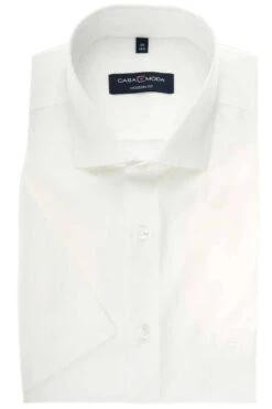 Casa Moda Modern Fit Hemd Weiss, Einfarbig