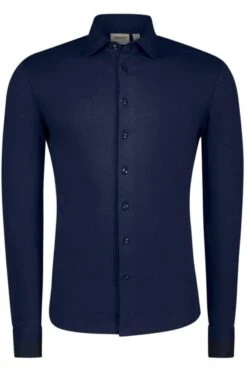 HAKRO Business Regular Fit Jerseyhemd Tinte, Einfarbig