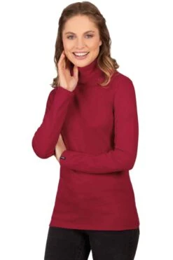 TRIGEMA Slim Fit Herren Rollkragenshirt Rubin -Bekleidung Rabatt Serie 02010 436 11 800 1200x1200