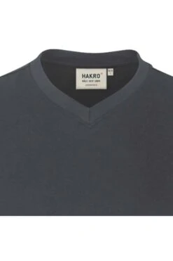 HAKRO Comfort Fit T-Shirt V-Ausschnitt Anthrazit,Einfarbig -Bekleidung Rabatt Serie 0226 028 1 800 1200x1200