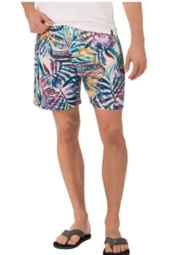 TRIGEMA Comfort Fit Kurze Hose Weiss, Gestreift -Bekleidung Rabatt Serie 0339018 001 1 800 1200x1200