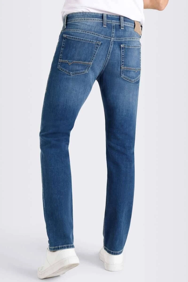MAC Modern Fit Five-Pocket Herren Jeans Blau 3 MAC Modern Fit Five-Pocket Herren Jeans Blau – Bild 2
