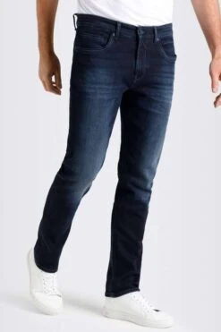 MAC Modern Fit Five-Pocket Herren Jeans Navy