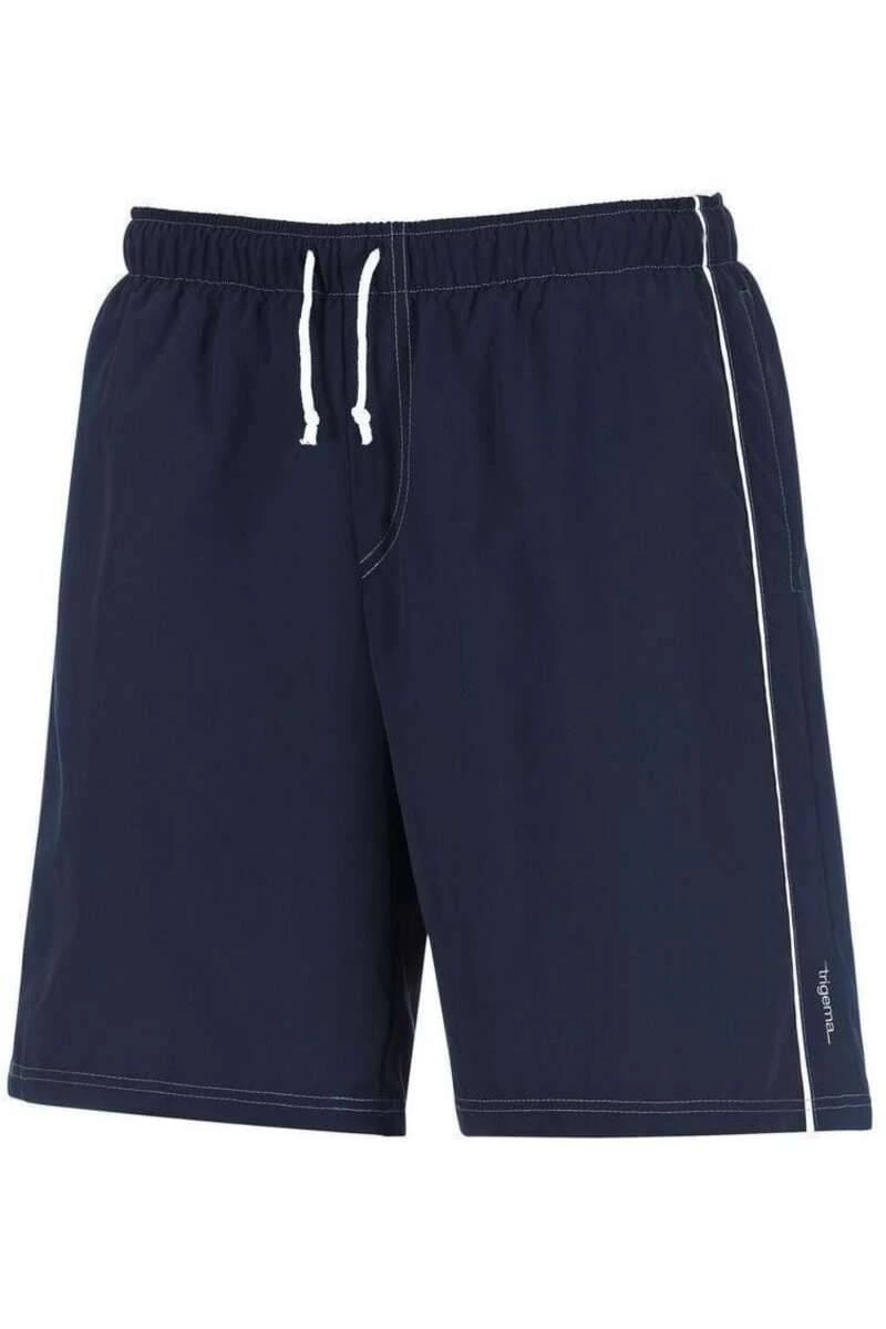 TRIGEMA Comfort Fit Kurze Hose Navy, Einfarbig 3 TRIGEMA Comfort Fit Kurze Hose Navy, Einfarbig