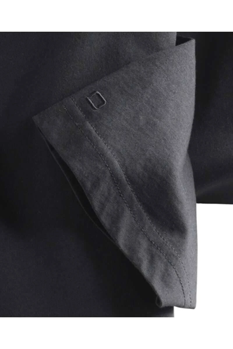 OLYMP Modern Fit T-Shirt Rundhals Doppelpack Schwarz,Einfarbig 5 OLYMP Modern Fit T-Shirt Rundhals Doppelpack Schwarz,Einfarbig – Bild 3