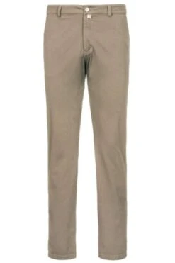 HAKRO Regular Fit Herren Chino Khaki,Einfarbig