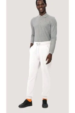 HAKRO Regular Fit Jogginghose Weiss -Bekleidung Rabatt Serie 0780 001 11 800 1200x1200