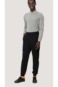 HAKRO Regular Fit Jogginghose Schwarz -Bekleidung Rabatt Serie 0780 005 11 800 1200x1200