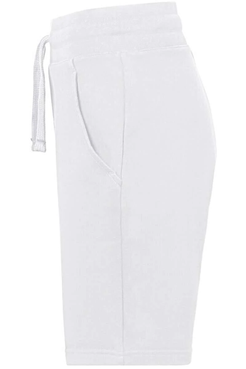 HAKRO Regular Fit Kurze Jogginghose Weiss 5 HAKRO Regular Fit Kurze Jogginghose Weiss – Bild 3