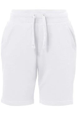 HAKRO Regular Fit Kurze Jogginghose Weiss