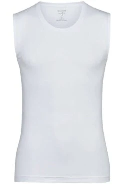 OLYMP Level FiveBody Fit T-Shirt Rundhals Weiss,Einfarbig