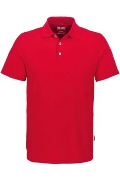 HAKRO 806 Regular Fit Poloshirt Rot, Einfarbig