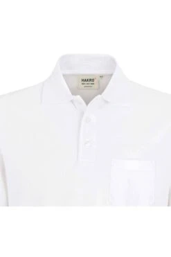 HAKRO 809 Comfort Fit Longsleeve Poloshirt Weiss, Einfarbig -Bekleidung Rabatt Serie 0809 001 1 800 1200x1200
