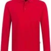 HAKRO 809 Comfort Fit Longsleeve Poloshirt Rot, Einfarbig 1 HAKRO 809 Comfort Fit Longsleeve Poloshirt Rot, Einfarbig -Bekleidung Rabatt Serie 0809 002 800 1200x1200