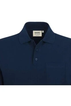 HAKRO 809 Comfort Fit Longsleeve Poloshirt Nachtblau, Einfarbig -Bekleidung Rabatt Serie 0809 034 1 800 1200x1200
