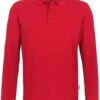 HAKRO 815 Comfort Fit Longsleeve Poloshirt Rot, Einfarbig -Bekleidung Rabatt Serie 0815 002 800 1200x1200
