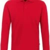 HAKRO 820 Regular Fit Longsleeve Poloshirt Rot, Einfarbig -Bekleidung Rabatt Serie 0820 002 800 1200x1200
