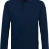 HAKRO 821 Comfort Fit Longsleeve Poloshirt Nachtblau, Einfarbig -Bekleidung Rabatt Serie 0821 034 800 1200x1200