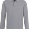 HAKRO 821 Comfort Fit Longsleeve Poloshirt Grau, Einfarbig -Bekleidung Rabatt Serie 0821 043 800 1200x1200