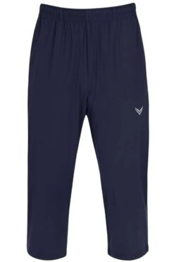 TRIGEMA Comfort Fit Herren Freizeithose Navy