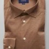 ETON Slim Fit Jerseyhemd Hellbraun, Einfarbig 1 ETON Slim Fit Jerseyhemd Hellbraun, Einfarbig -Bekleidung Rabatt Serie 1000 00395 34 1200x1200