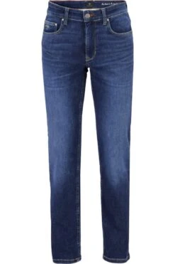 Fynch-Hatton Modern Fit Five-Pocket Herren Jeans Dunkelblau