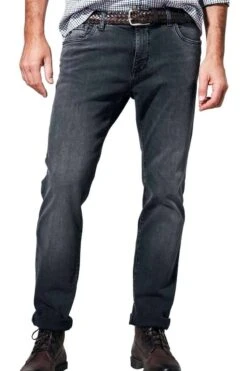 Fynch-Hatton Modern Fit Five-Pocket Herren Jeans Anthrazit