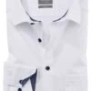 OLYMP Luxor Comfort Fit Hemd Weiss, Einfarbig -Bekleidung Rabatt Serie 1049 34 00 800 1200x1200