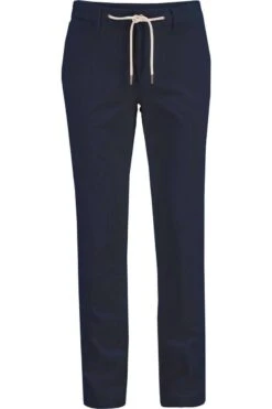 Fynch-Hatton Botswana Modern Fit Herren Chino Navy,Einfarbig