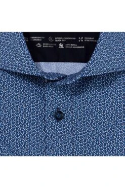 OLYMP Luxor 24/Seven Dynamic Flex Modern Fit Jerseyhemd Marine, Gemustert -Bekleidung Rabatt Serie 1223 32 18 3 800Yhy0SkPFnLbAA 1200x1200