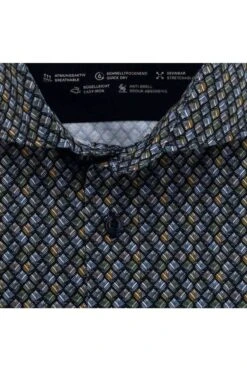 OLYMP Luxor 24/Seven Modern Fit Jerseyhemd Oliv/blau, Gemustert -Bekleidung Rabatt Serie 1226 24 47 3 800PZlHNVlPQuHqz 1200x1200