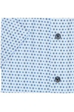 OLYMP Luxor Modern Fit Hemd Bleu/marine, Gemustert -Bekleidung Rabatt Serie 1239 52 11 2 800 1200x1200
