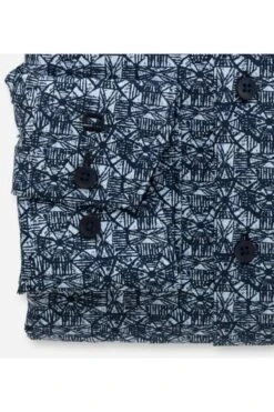 OLYMP Luxor 24/Seven Dynamic Flex Modern Fit Jerseyhemd Bleu, Gemustert -Bekleidung Rabatt Serie 1240 24 11 2 800 1200x1200