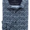OLYMP Luxor 24/Seven Dynamic Flex Modern Fit Jerseyhemd Bleu, Gemustert -Bekleidung Rabatt Serie 1240 24 11 800 1200x1200