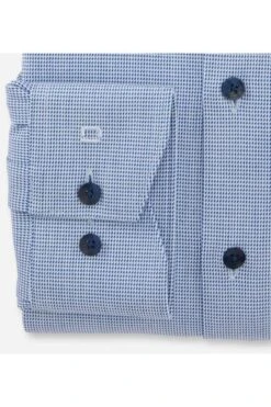 OLYMP Luxor 24/Seven Dynamic Flex Modern Fit Hemd Royal/weiss, Faux-uni -Bekleidung Rabatt Serie 1246 34 19 2 800 1200x1200