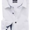 OLYMP Luxor Modern Fit Hemd Weiss, Einfarbig -Bekleidung Rabatt Serie 1249 34 00 800 1200x1200