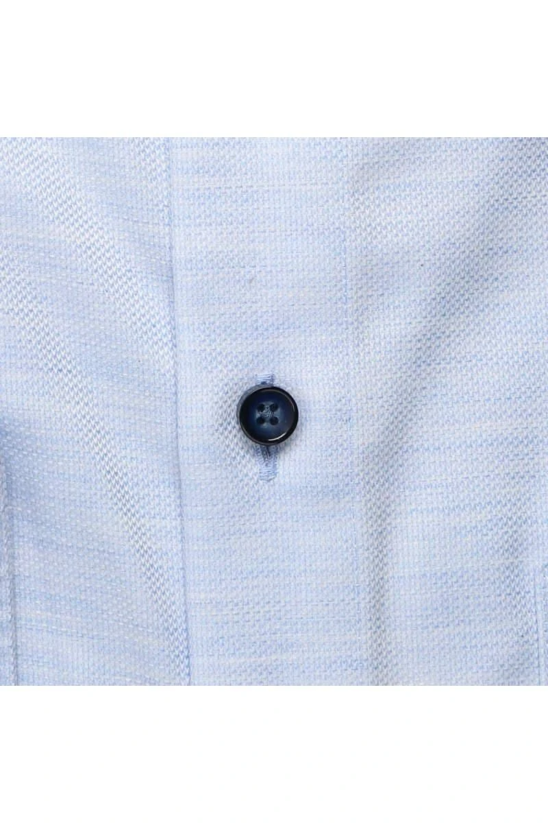 OLYMP Luxor Modern Fit Hemd Bleu, Einfarbig 6 OLYMP Luxor Modern Fit Hemd Bleu, Einfarbig – Bild 4