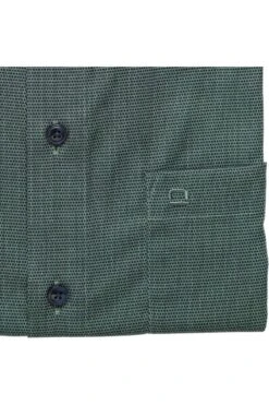 OLYMP Luxor Modern Fit Hemd Grün/blau, Gemustert -Bekleidung Rabatt Serie 1263 32 40 4 800 1200x1200