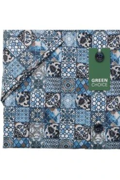 OLYMP Luxor Modern Fit Hemd Blau/braun/weiss, Gemustert -Bekleidung Rabatt Serie 1281 12 11 2 800 1200x1200