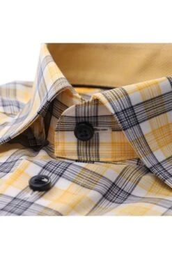 OLYMP Luxor Modern Fit Hemd Blau/gelb, Kariert -Bekleidung Rabatt Serie 1306 32 51 1 800 1200x1200