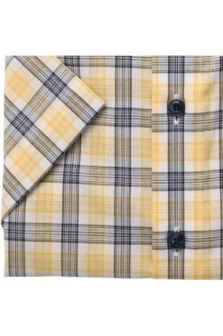 OLYMP Luxor Modern Fit Hemd Blau/gelb, Kariert -Bekleidung Rabatt Serie 1306 32 51 2 800 1200x1200