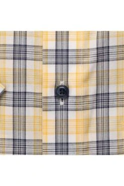 OLYMP Luxor Modern Fit Hemd Blau/gelb, Kariert -Bekleidung Rabatt Serie 1306 32 51 3 800 1200x1200