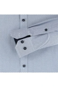 Venti Body Fit Hemd Blau, Gemustert -Bekleidung Rabatt Serie 134024602 100 2 800 1200x1200