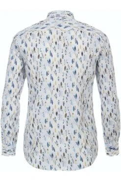 Venti Modern Fit Hemd Blau, Gemustert -Bekleidung Rabatt Serie 134081000 100 9 800 1200x1200