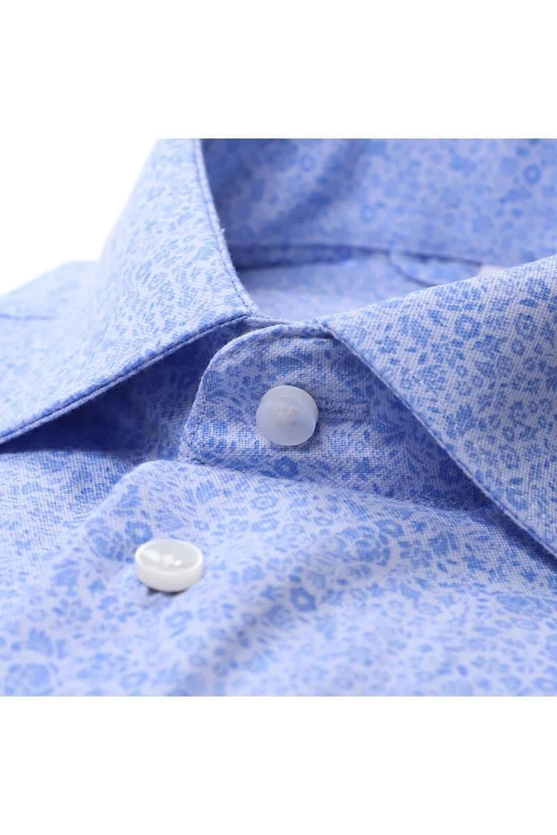 Seidensticker Regular Fit Hemd Hellblau, Gemustert 4 Seidensticker Regular Fit Hemd Hellblau, Gemustert – Bild 2