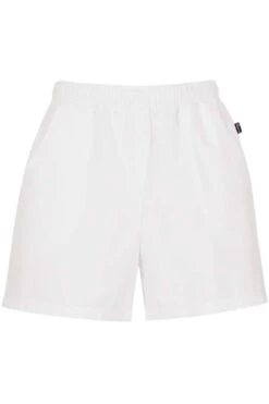 TRIGEMA Comfort Fit Kurze Hose Weiss, Einfarbig