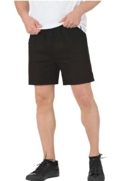 TRIGEMA Comfort Fit Kurze Hose Schwarz, Einfarbig -Bekleidung Rabatt Serie 15301 008 11 800 1200x1200